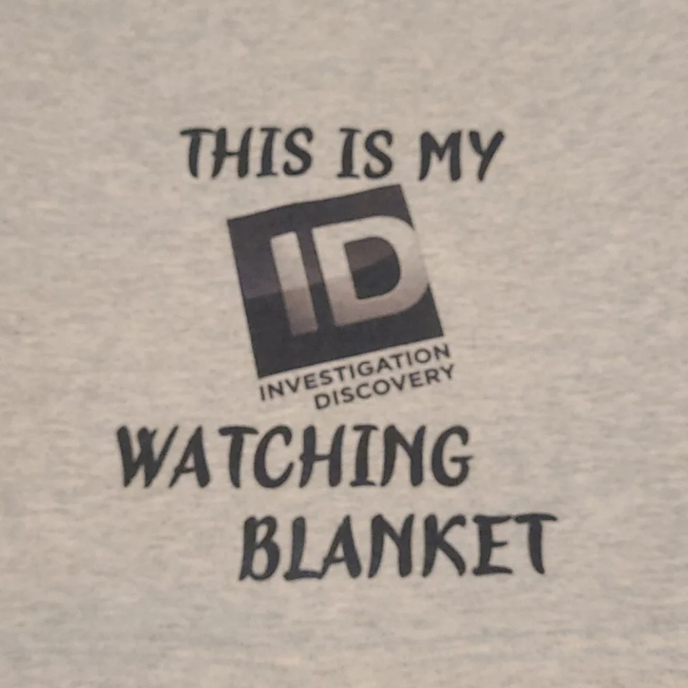 This is My ID watching blanket New warm soft